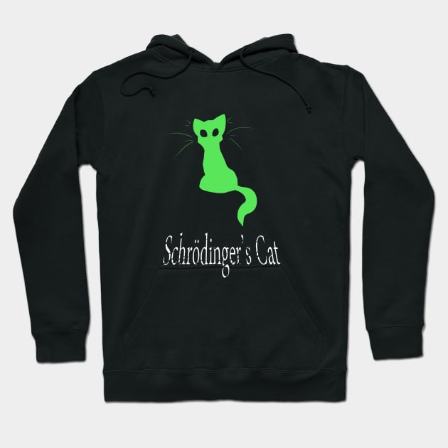 Schrödinger's Cat Hoodie by Blacklightco